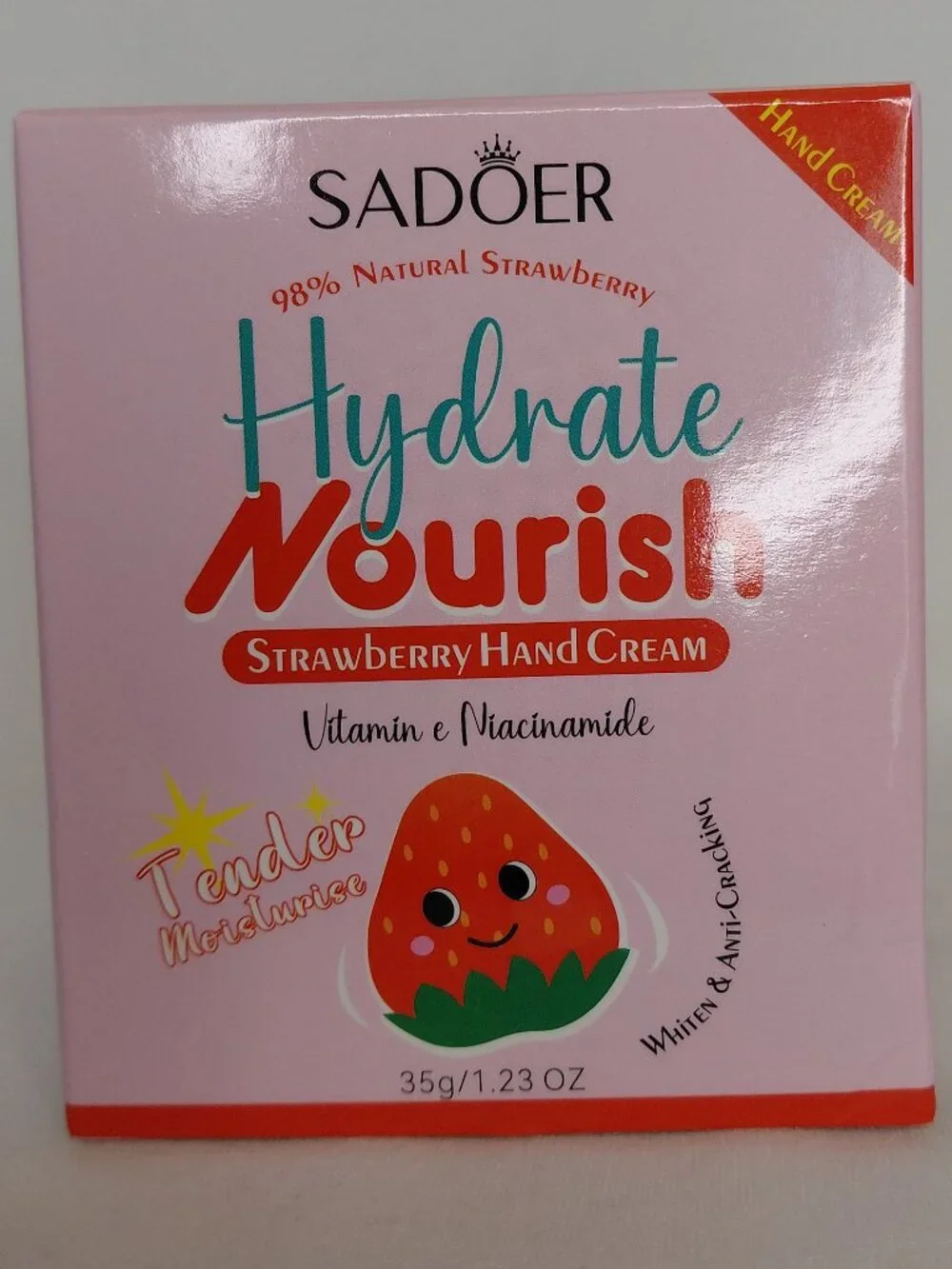 Sadoer -  Hydrate Nourish Hand Cream - Strawberry